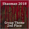 Shaoman 2018 Group Theme 2nd Place Badge.png