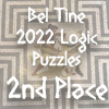 Bel Tine 2022 Logic Puzzle 2nd Place Badge.jpg