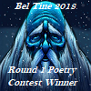 Bel Tine 2018 Round 1 Poetry Contest Winner Badge.png