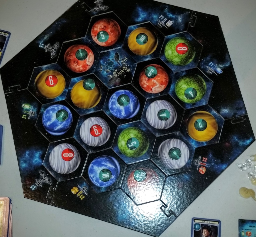 star trek catan game board